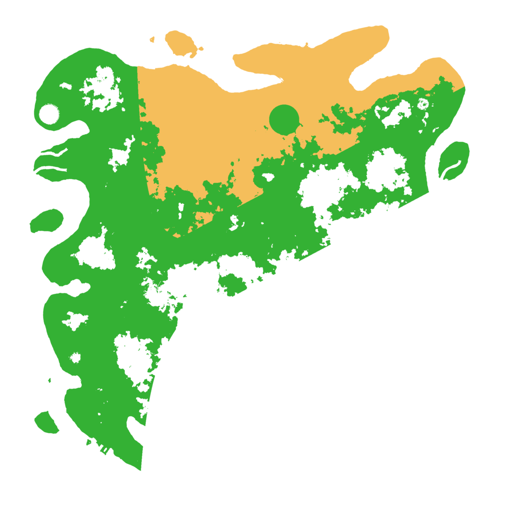 Biome Rust Map: Procedural Map, Size: 4500, Seed: 54839017