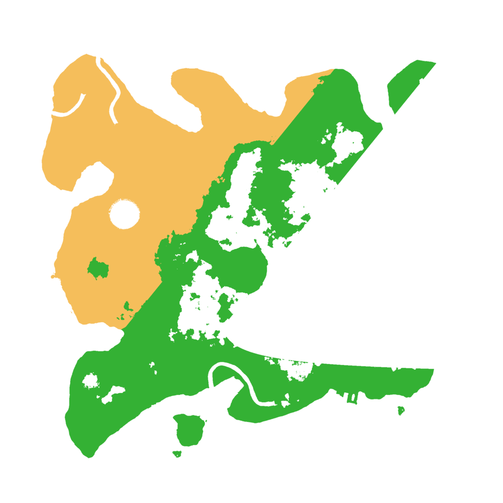 Biome Rust Map: Procedural Map, Size: 3000, Seed: 344664852