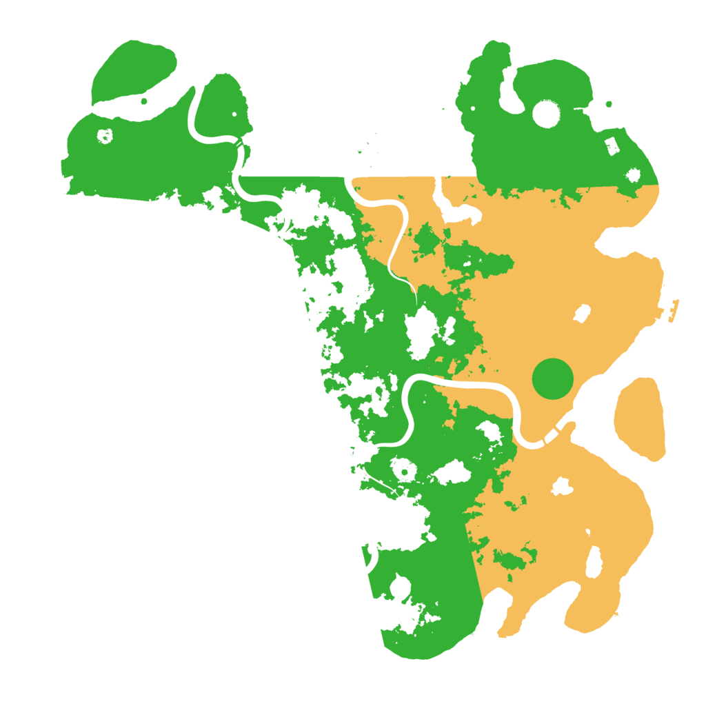 Biome Rust Map: Procedural Map, Size: 4500, Seed: 1294745536