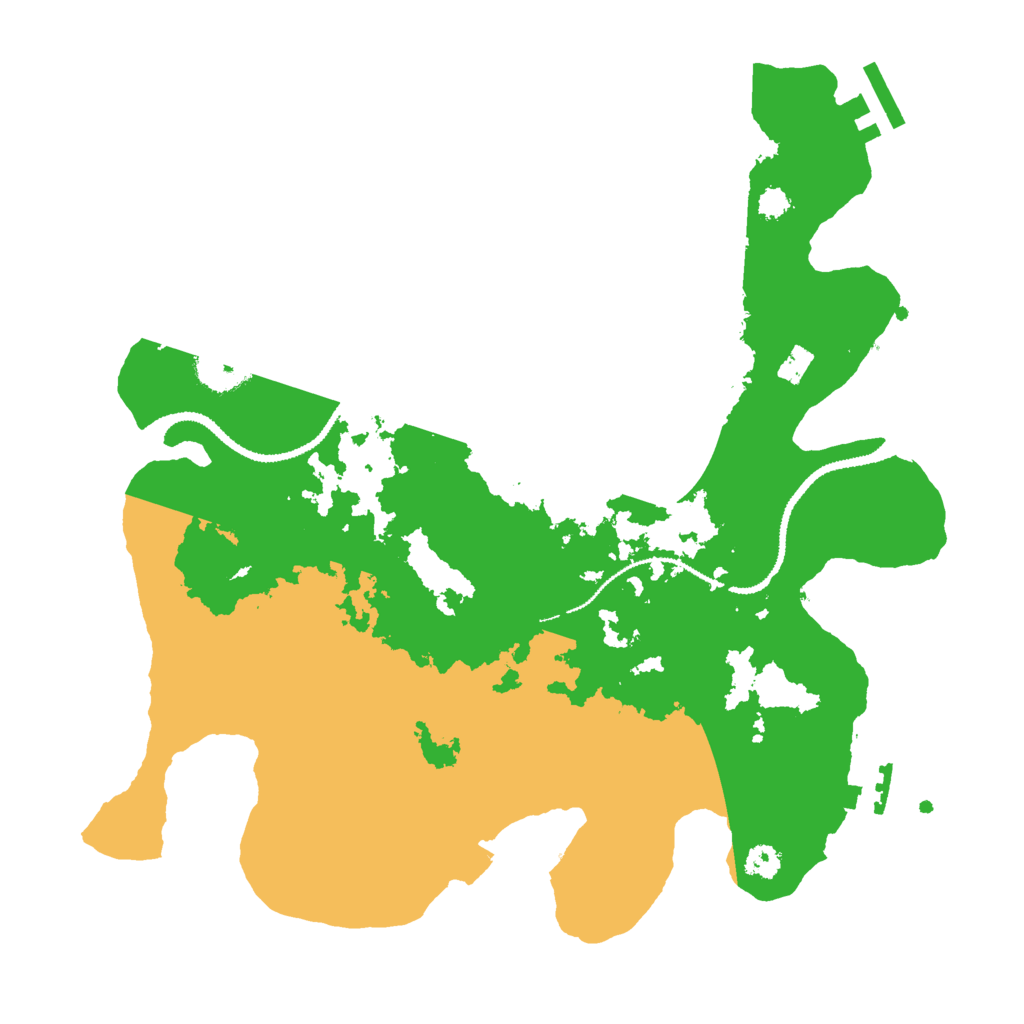 Biome Rust Map: Procedural Map, Size: 3000, Seed: 921968634