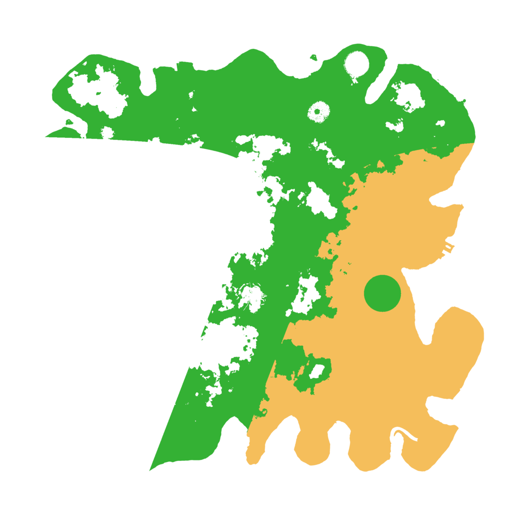 Biome Rust Map: Procedural Map, Size: 3700, Seed: 83220471