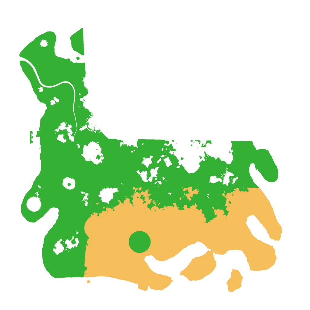Biome Rust Map: Procedural Map, Size: 3750, Seed: 5484450