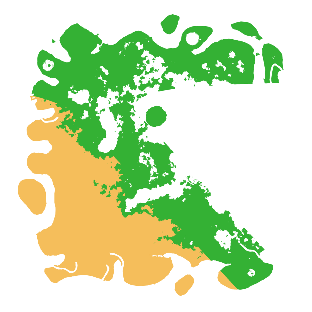 Biome Rust Map: Procedural Map, Size: 4300, Seed: 77617964