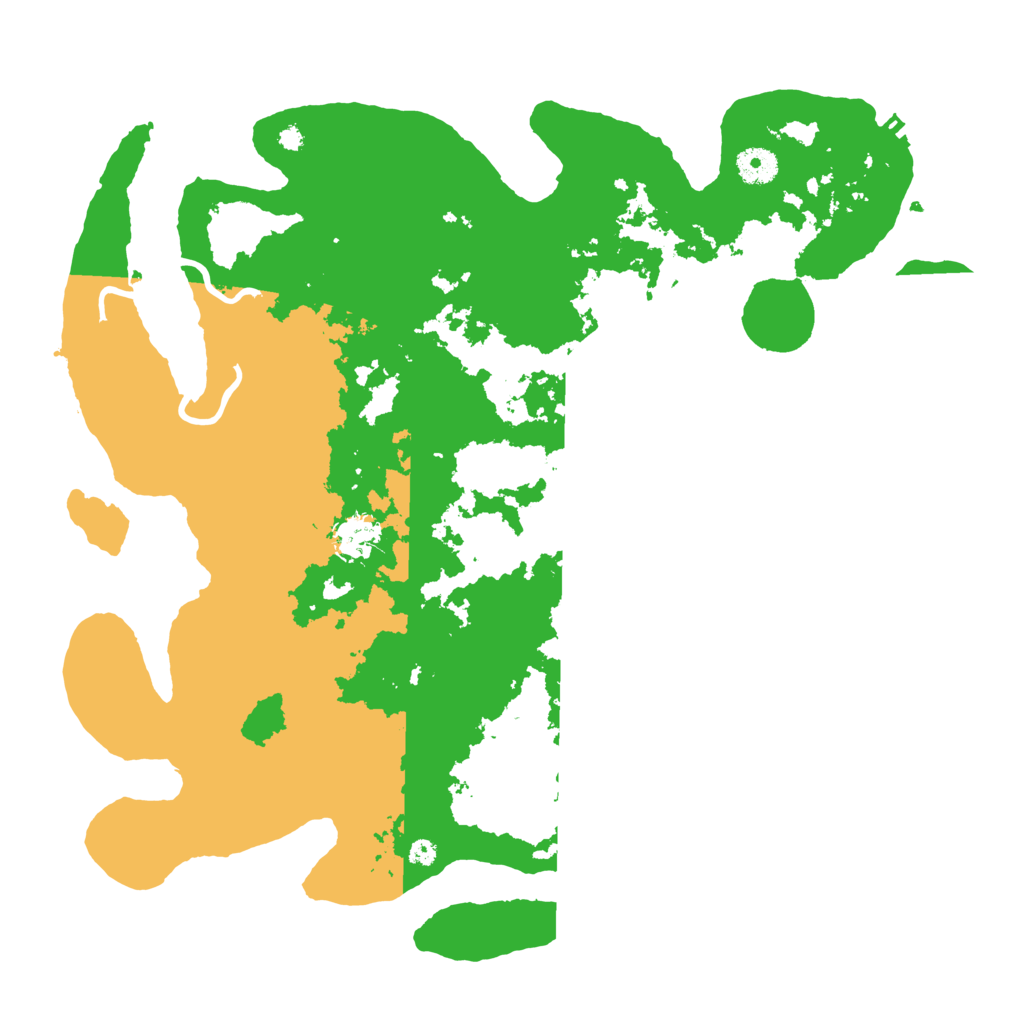 Biome Rust Map: Procedural Map, Size: 3950, Seed: 60715627