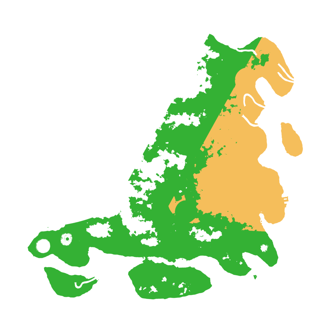 Biome Rust Map: Procedural Map, Size: 4000, Seed: 67269438