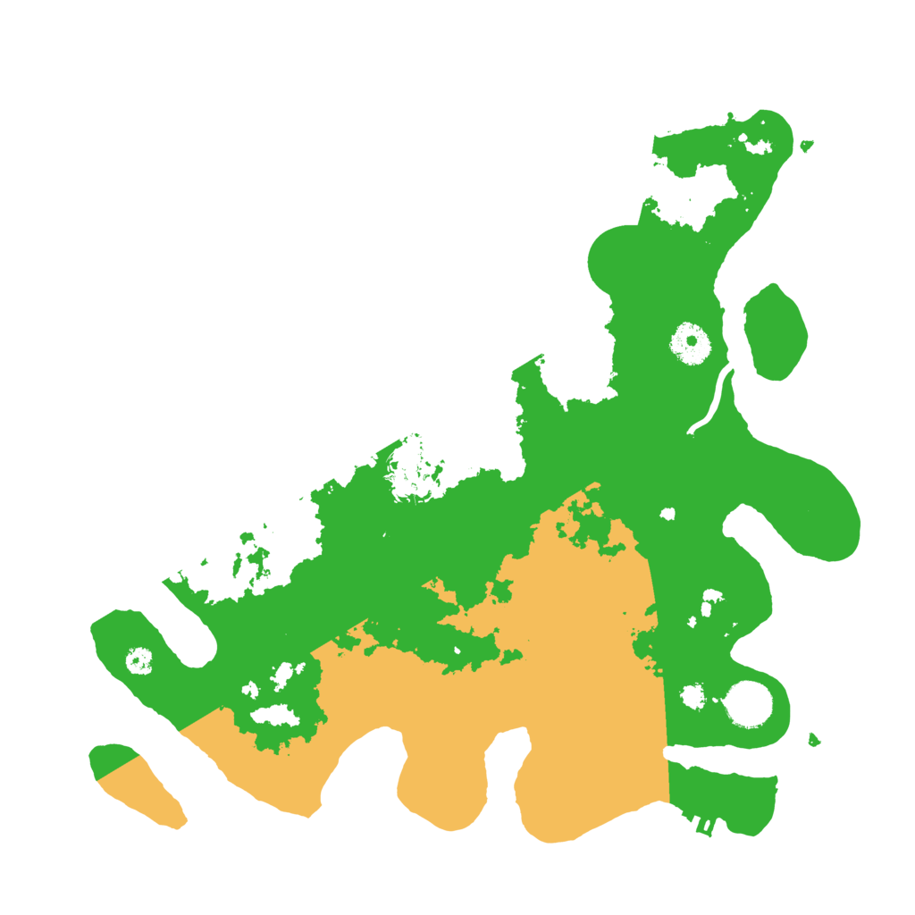 Biome Rust Map: Procedural Map, Size: 3450, Seed: 87684694