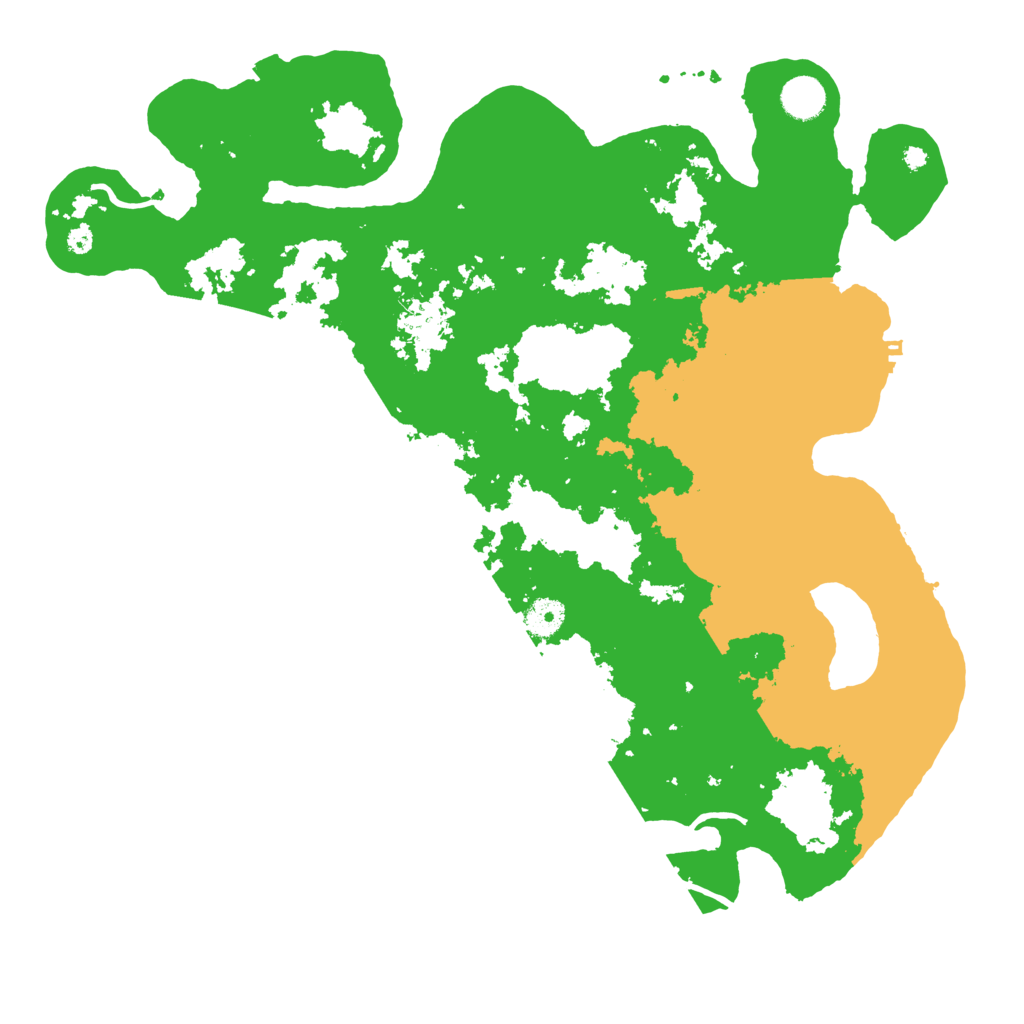 Biome Rust Map: Procedural Map, Size: 4100, Seed: 29783041