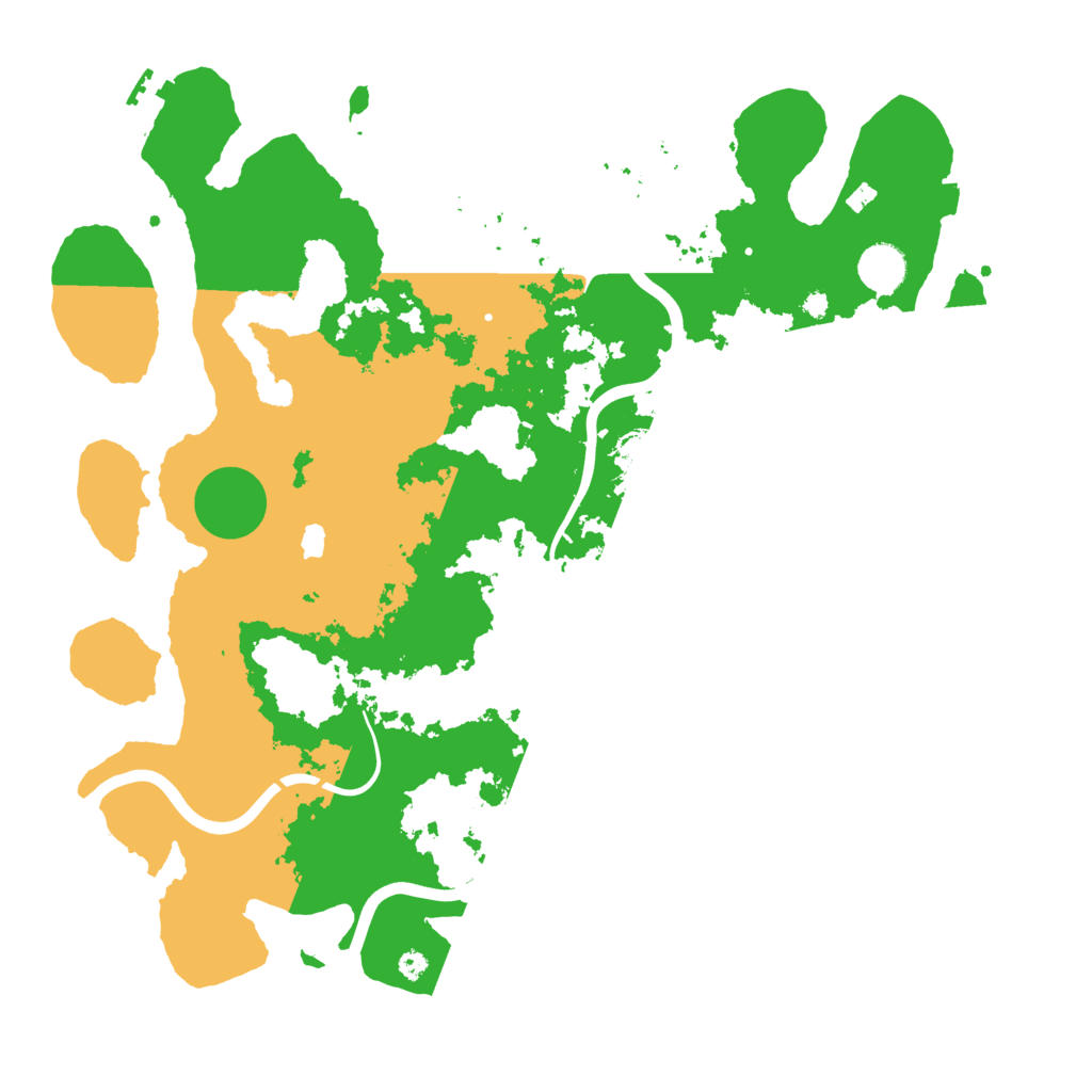 Biome Rust Map: Procedural Map, Size: 4000, Seed: 116380613
