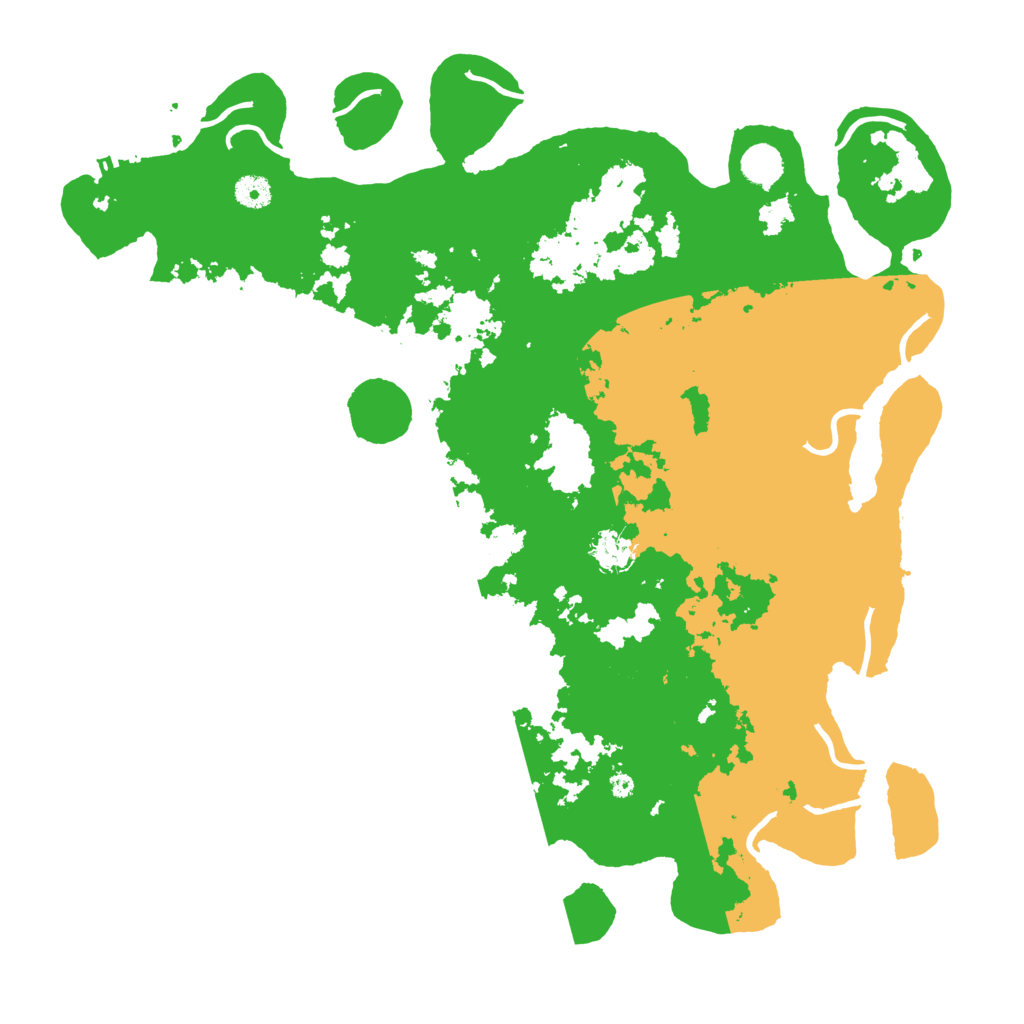 Biome Rust Map: Procedural Map, Size: 4400, Seed: 36606925