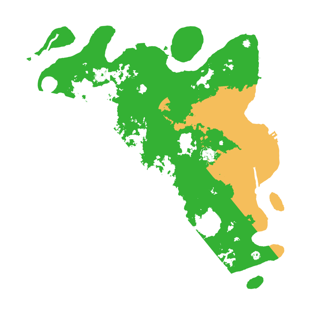 Biome Rust Map: Procedural Map, Size: 3750, Seed: 69058858