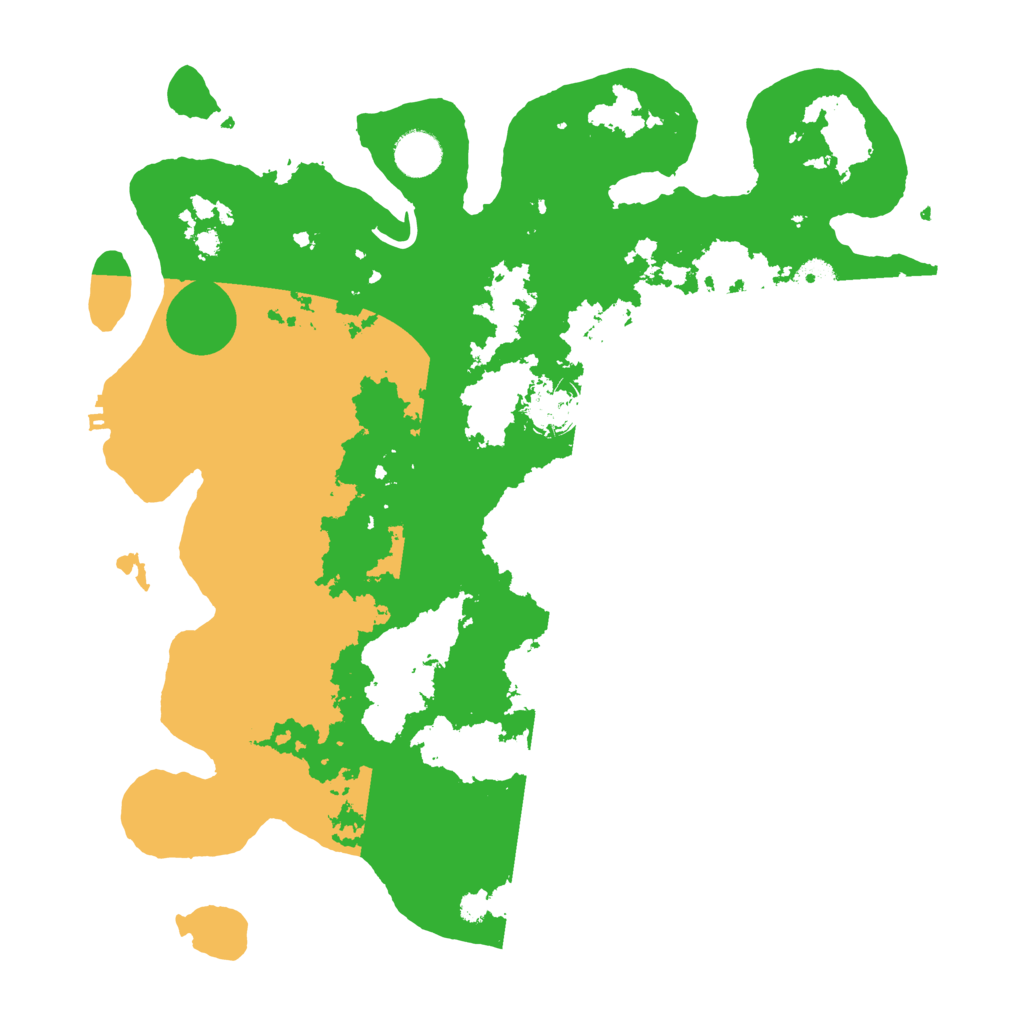 Biome Rust Map: Procedural Map, Size: 3850, Seed: 36991808