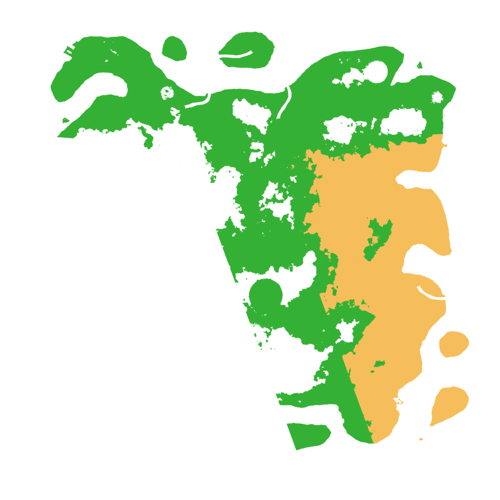 Biome Rust Map: Procedural Map, Size: 3950, Seed: 15823464