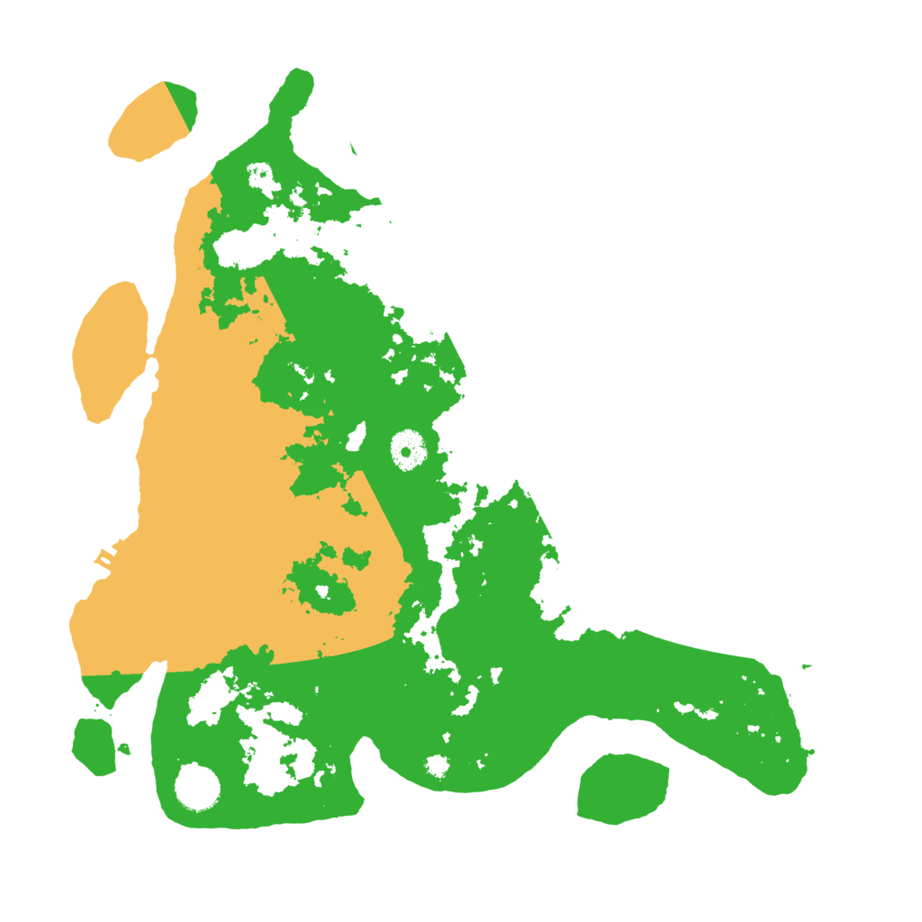Biome Rust Map: Procedural Map, Size: 3650, Seed: 68255534