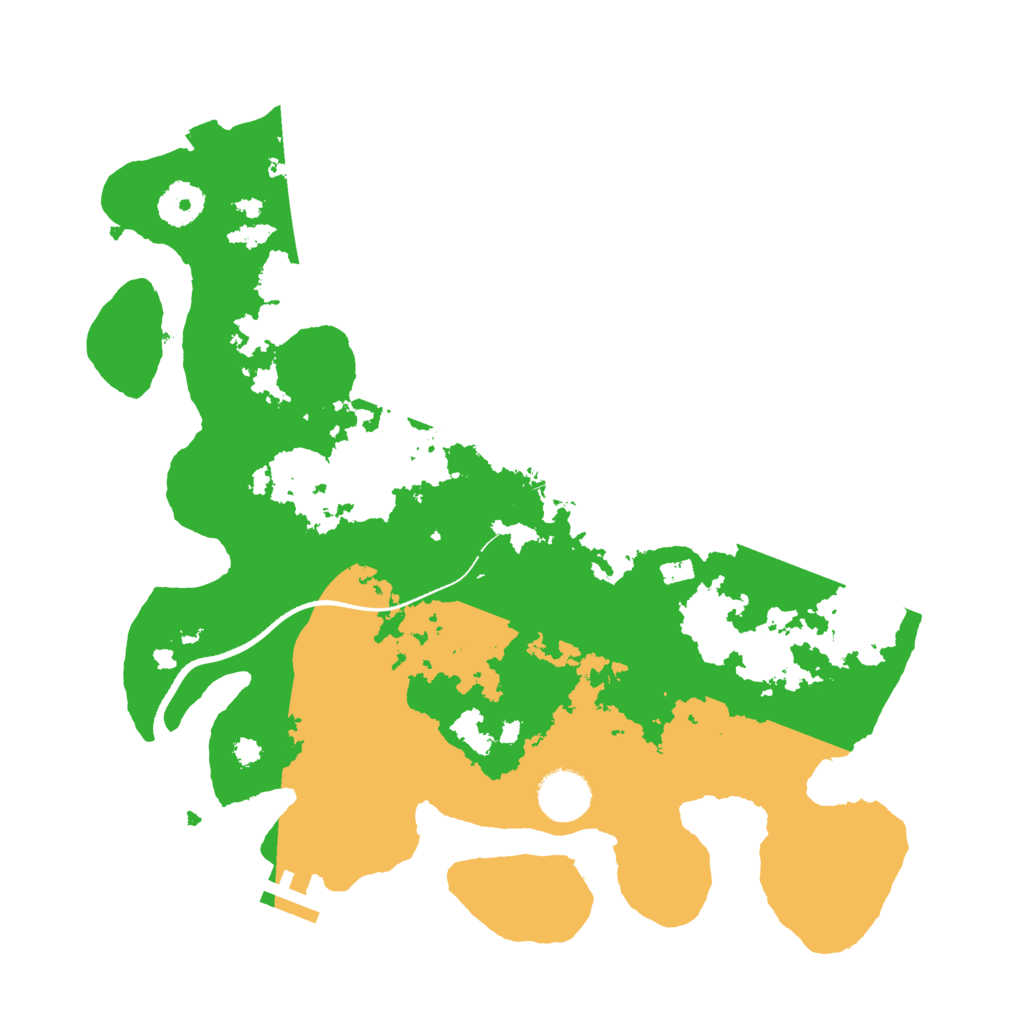 Biome Rust Map: Procedural Map, Size: 3450, Seed: 29172126