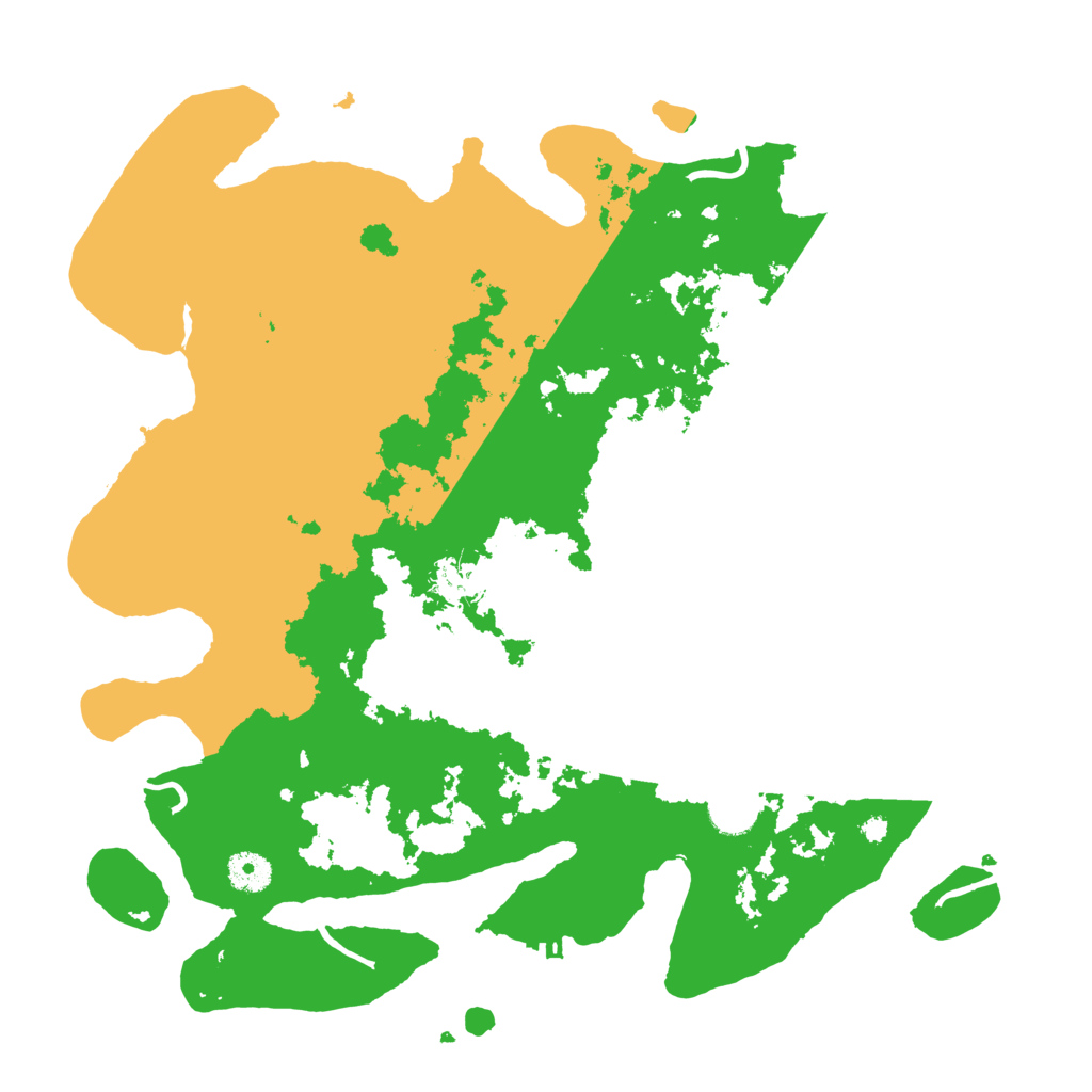Biome Rust Map: Procedural Map, Size: 3900, Seed: 48682831