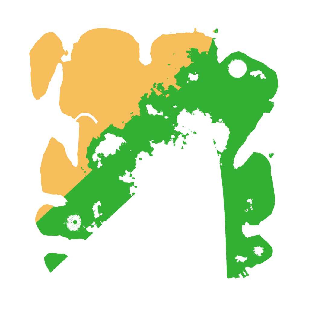 Biome Rust Map: Procedural Map, Size: 3000, Seed: 1812663891