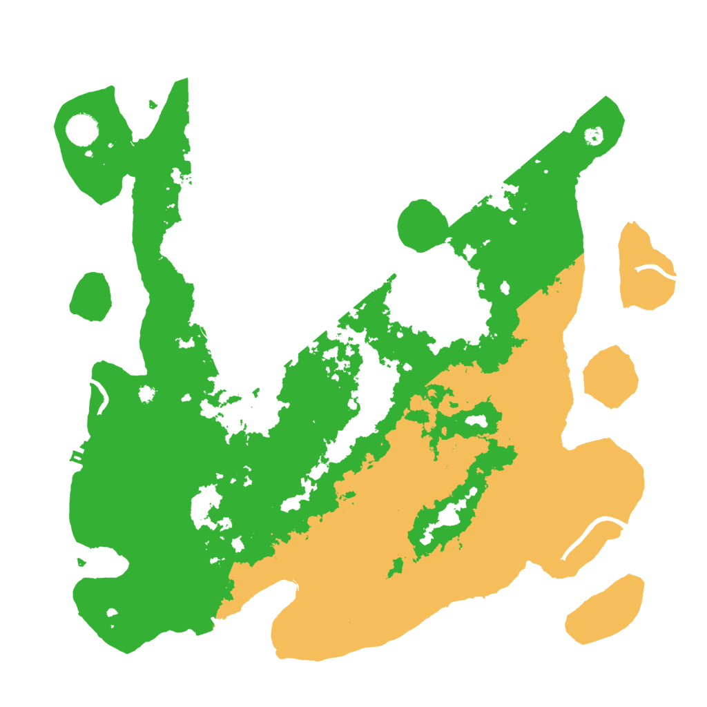 Biome Rust Map: Procedural Map, Size: 3900, Seed: 17807524