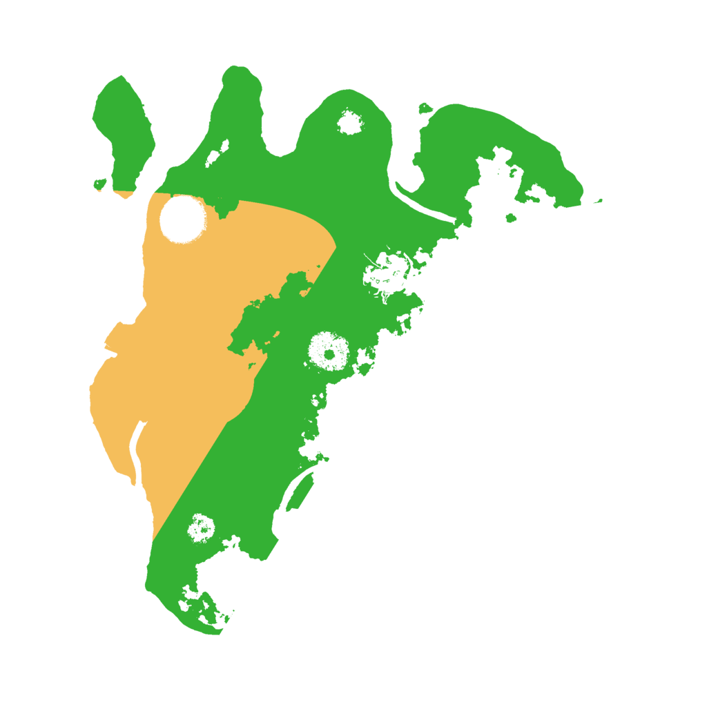 Biome Rust Map: Procedural Map, Size: 2700, Seed: 547602891