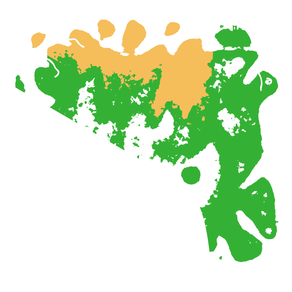 Biome Rust Map: Procedural Map, Size: 4300, Seed: 25914749