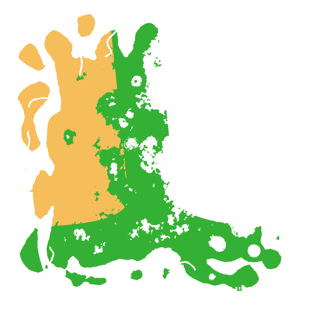 Biome Rust Map: Procedural Map, Size: 4300, Seed: 94731863