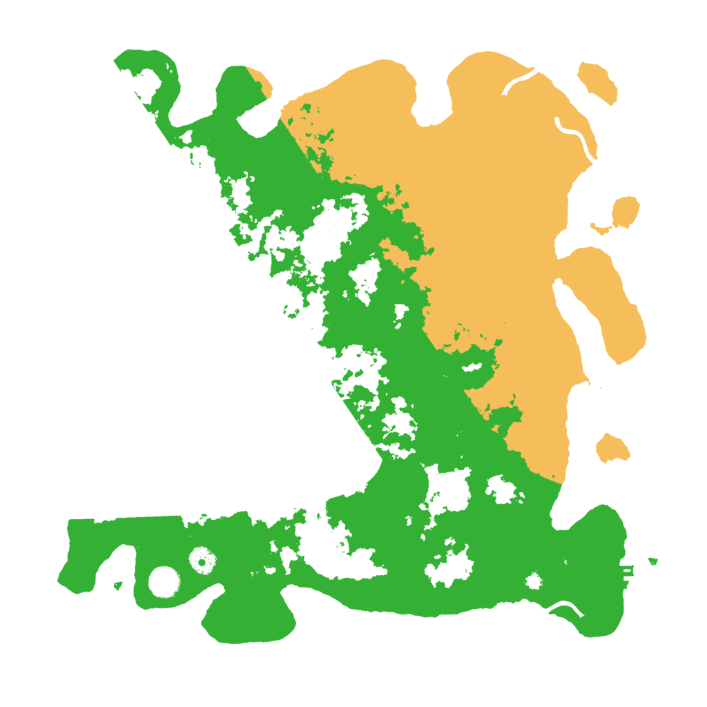 Biome Rust Map: Procedural Map, Size: 4000, Seed: 23421412