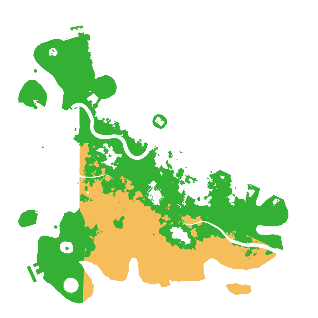 Biome Rust Map: Procedural Map, Size: 3750, Seed: 6921948
