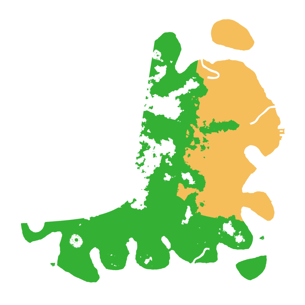 Biome Rust Map: Procedural Map, Size: 3550, Seed: 59641754