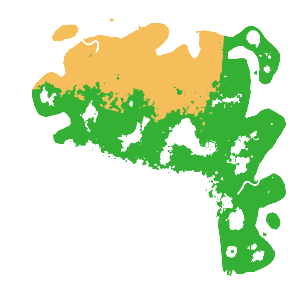 Biome Rust Map: Procedural Map, Size: 4000, Seed: 159874