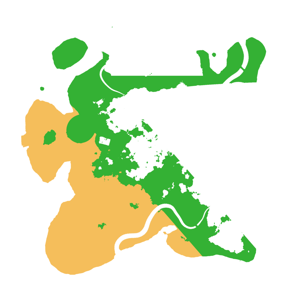 Biome Rust Map: Procedural Map, Size: 3000, Seed: 159374398