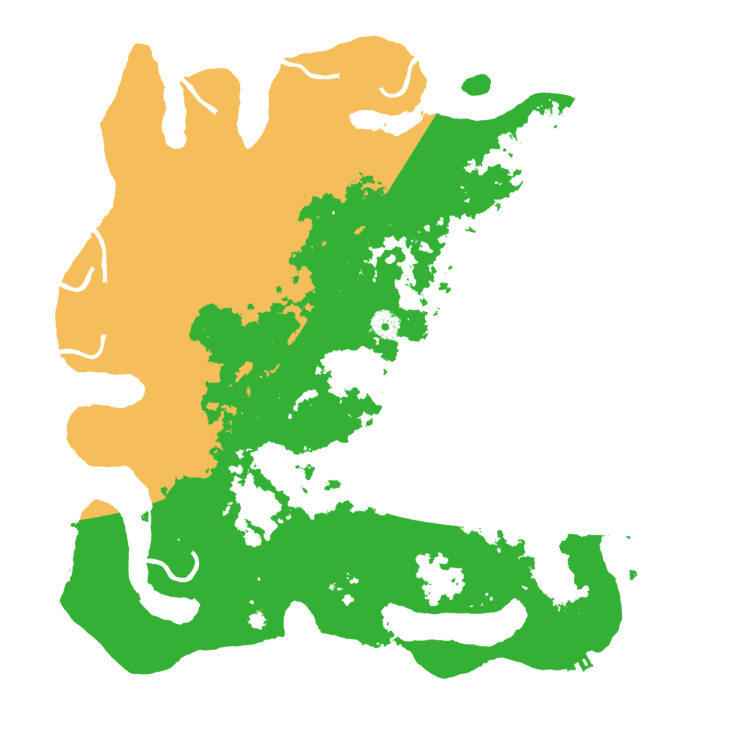Biome Rust Map: Procedural Map, Size: 3850, Seed: 80486171
