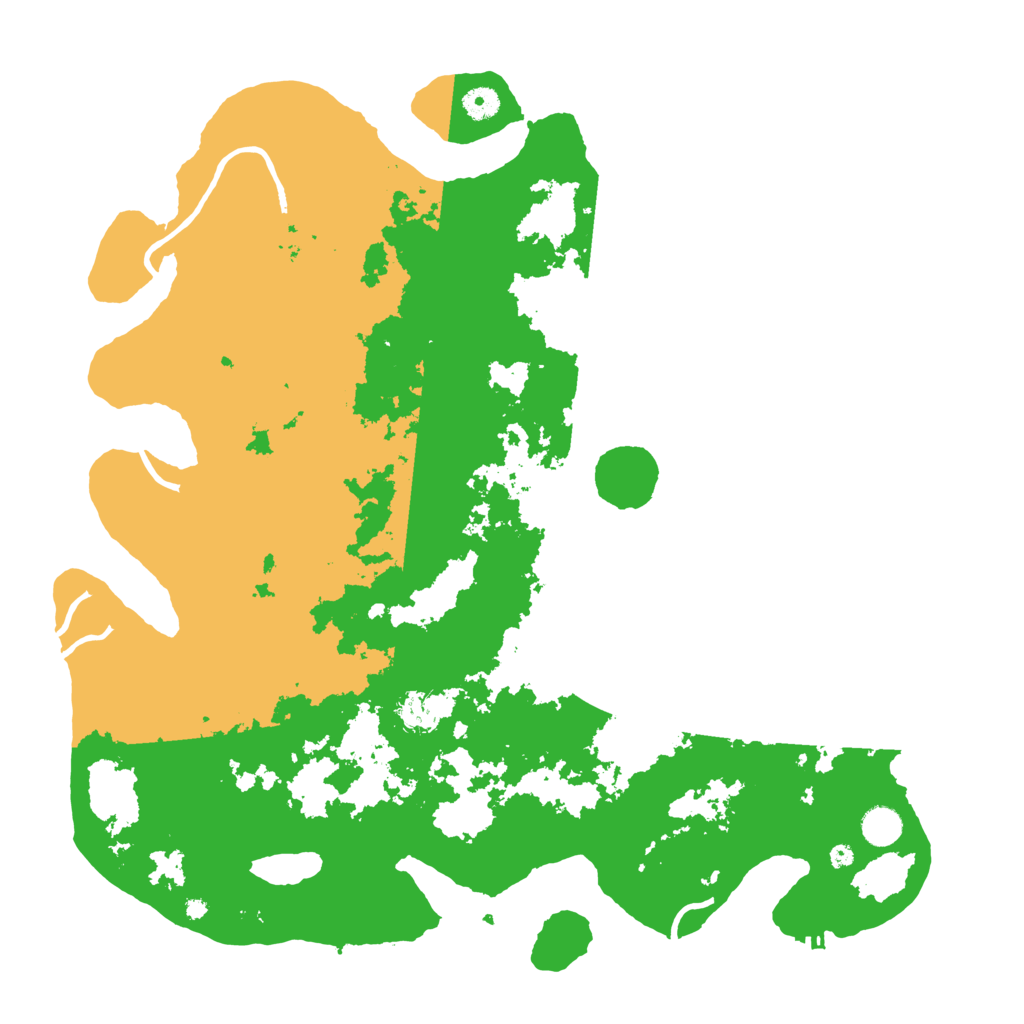 Biome Rust Map: Procedural Map, Size: 4500, Seed: 1151706293