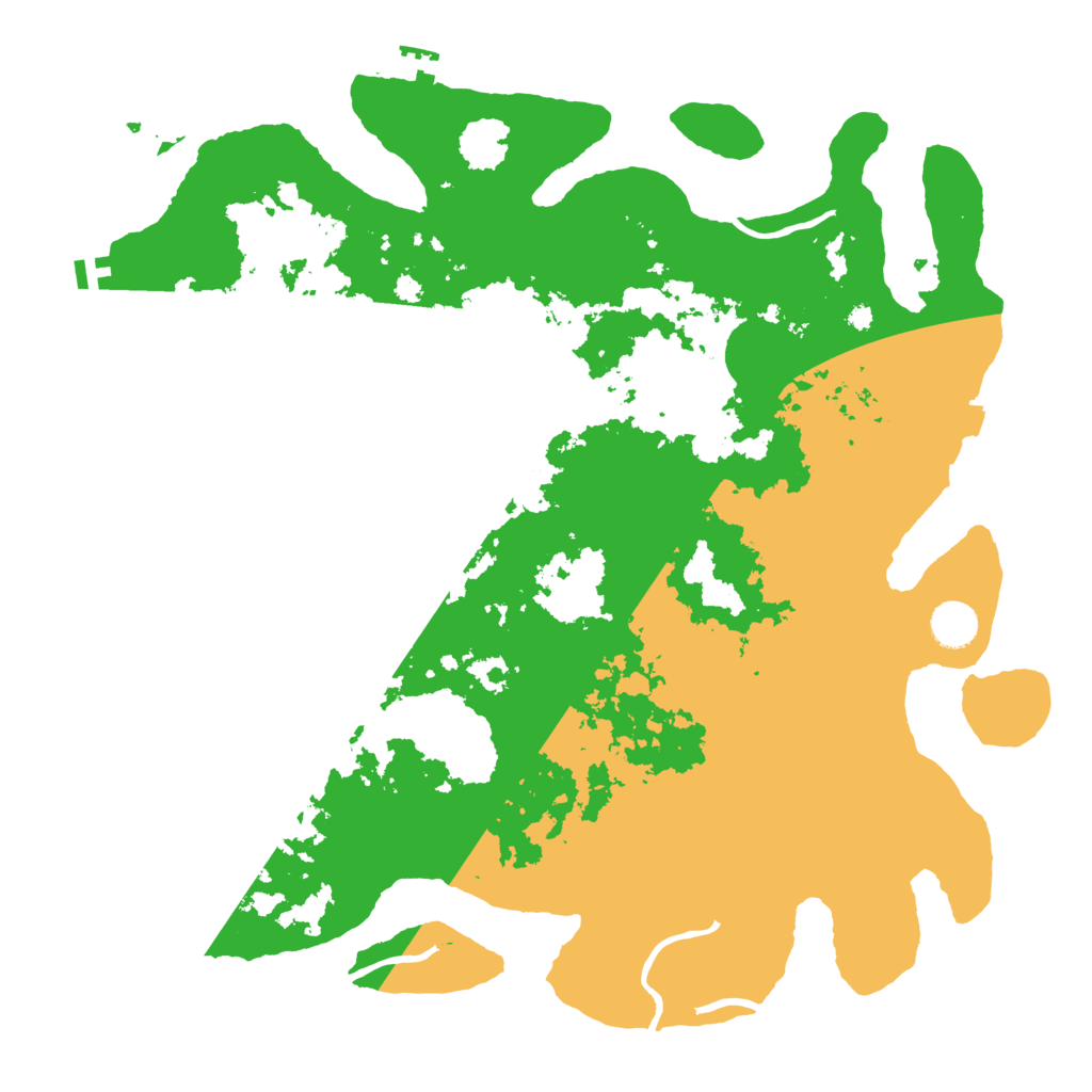 Biome Rust Map: Procedural Map, Size: 4100, Seed: 6304480