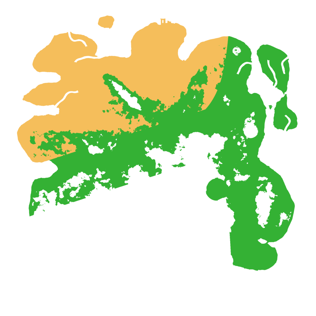Biome Rust Map: Procedural Map, Size: 4000, Seed: 29316032
