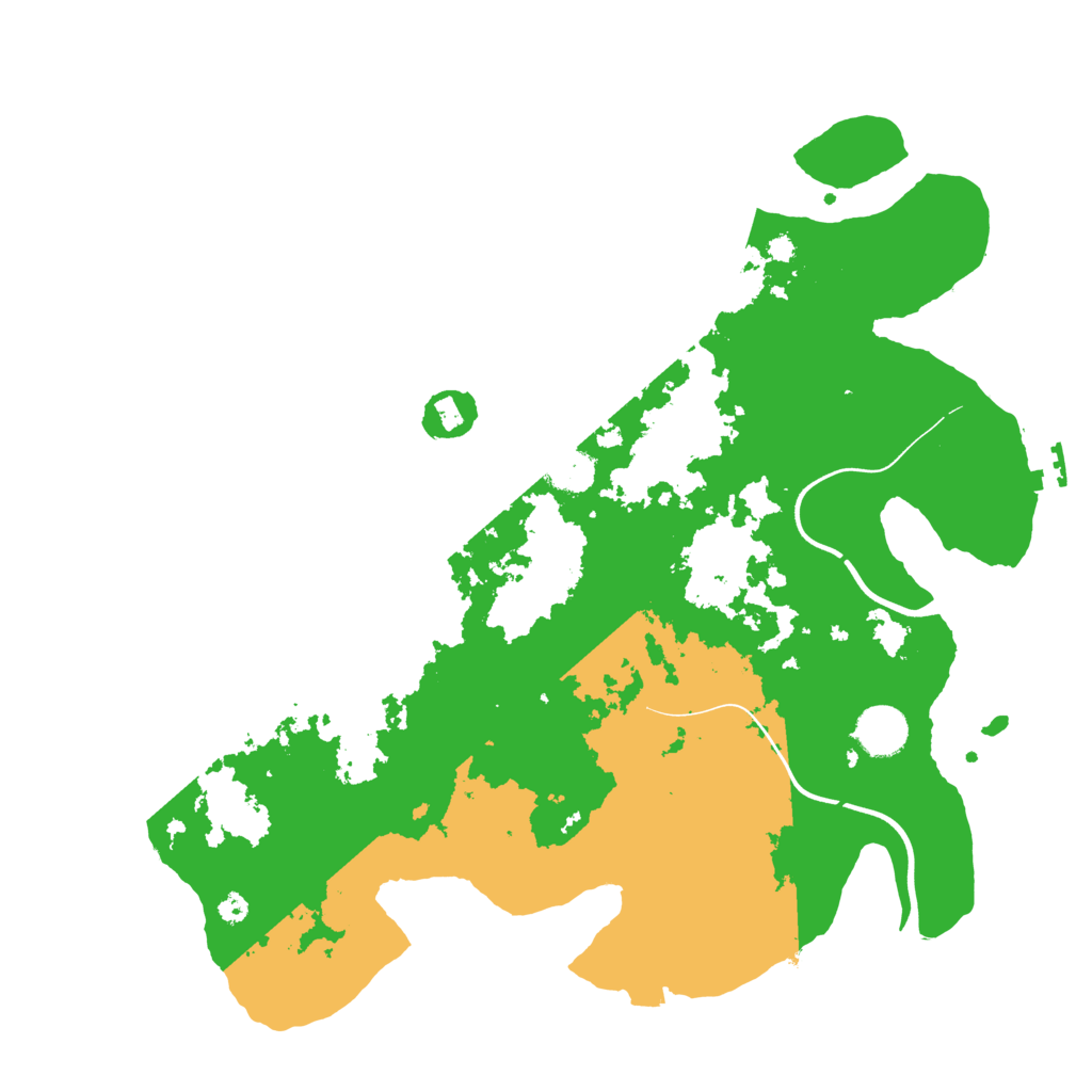 Biome Rust Map: Procedural Map, Size: 3750, Seed: 191904451