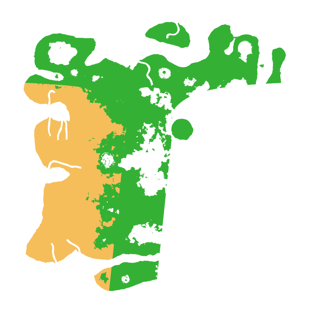 Biome Rust Map: Procedural Map, Size: 3950, Seed: 33430575