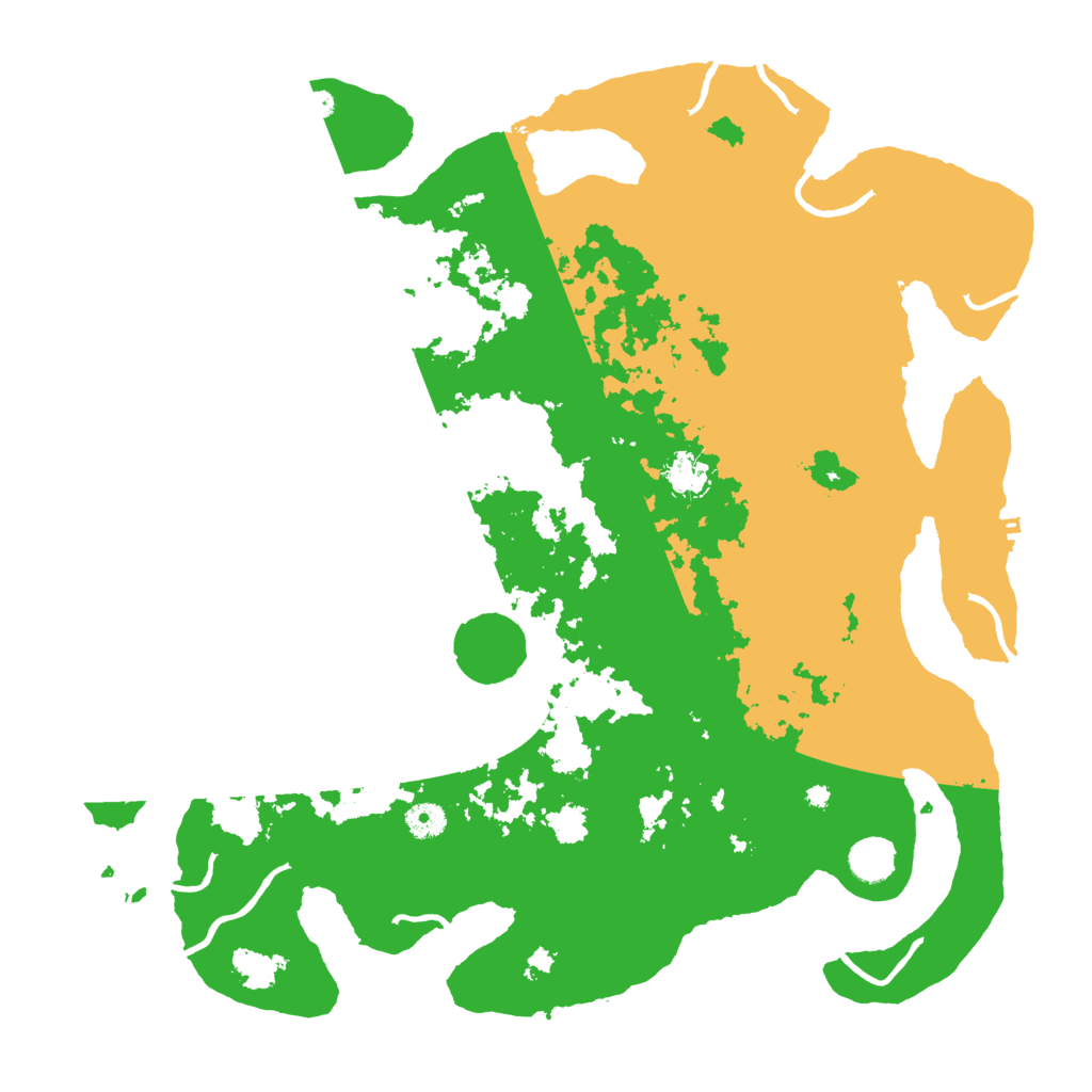 Biome Rust Map: Procedural Map, Size: 4300, Seed: 29688983