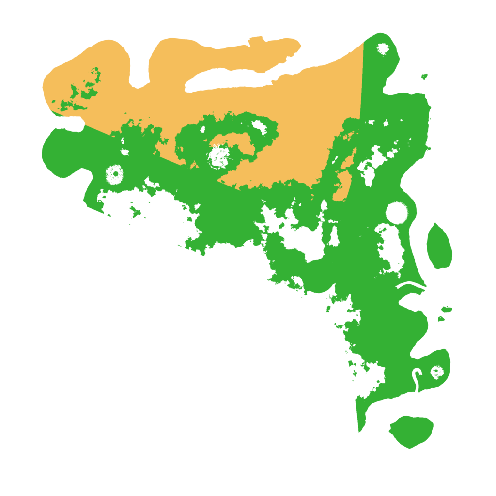 Biome Rust Map: Procedural Map, Size: 3950, Seed: 51832128