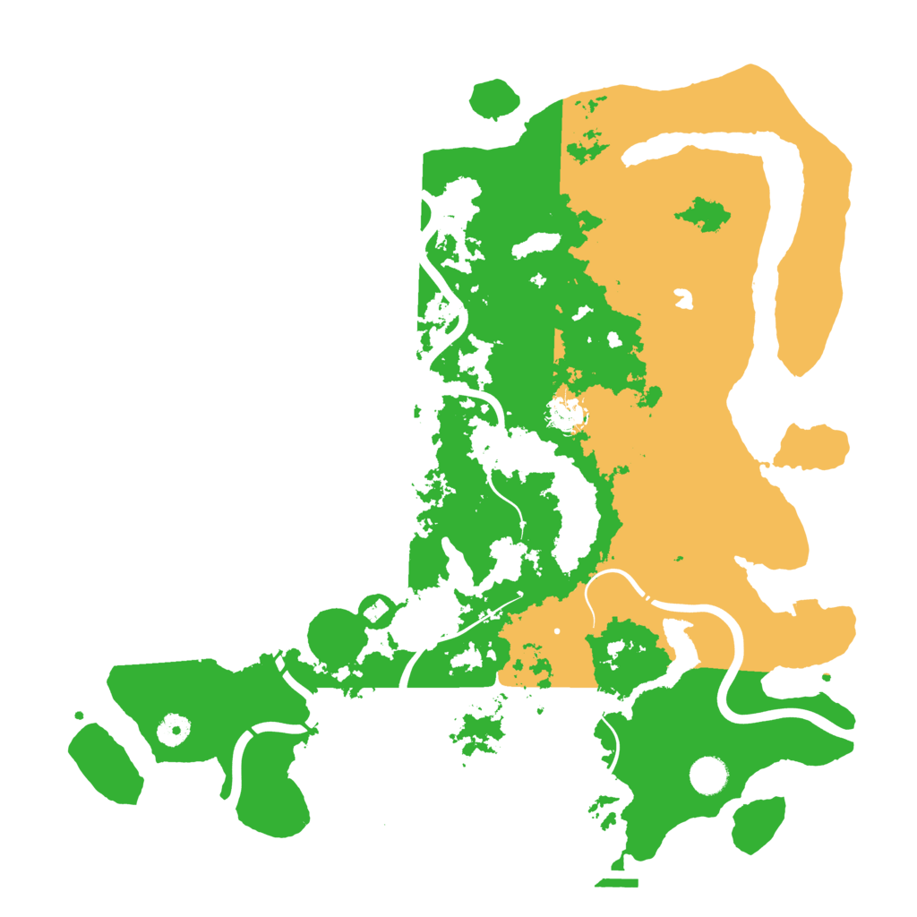 Biome Rust Map: Procedural Map, Size: 4250, Seed: 60098463
