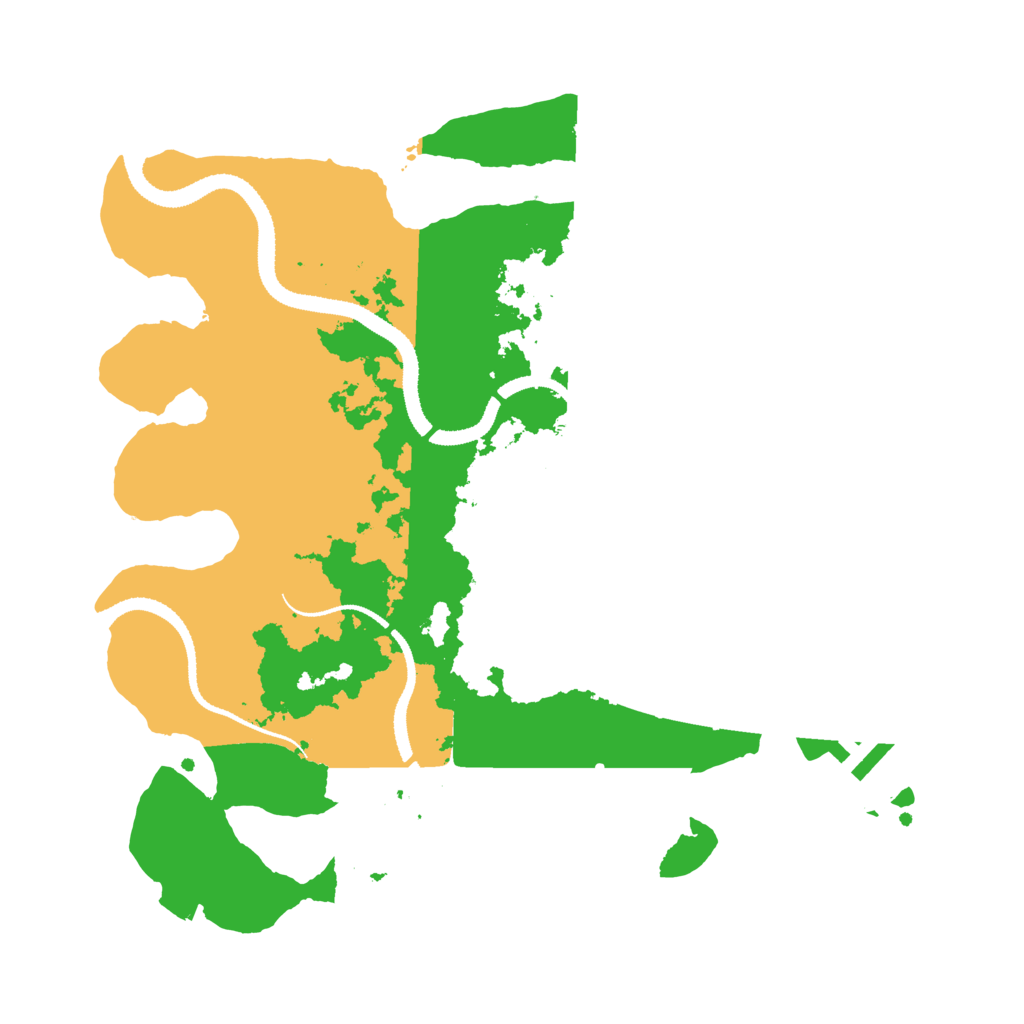 Biome Rust Map: Procedural Map, Size: 3123, Seed: 3123