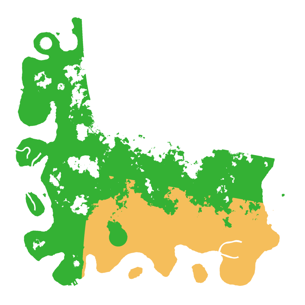 Biome Rust Map: Procedural Map, Size: 4400, Seed: 53016340