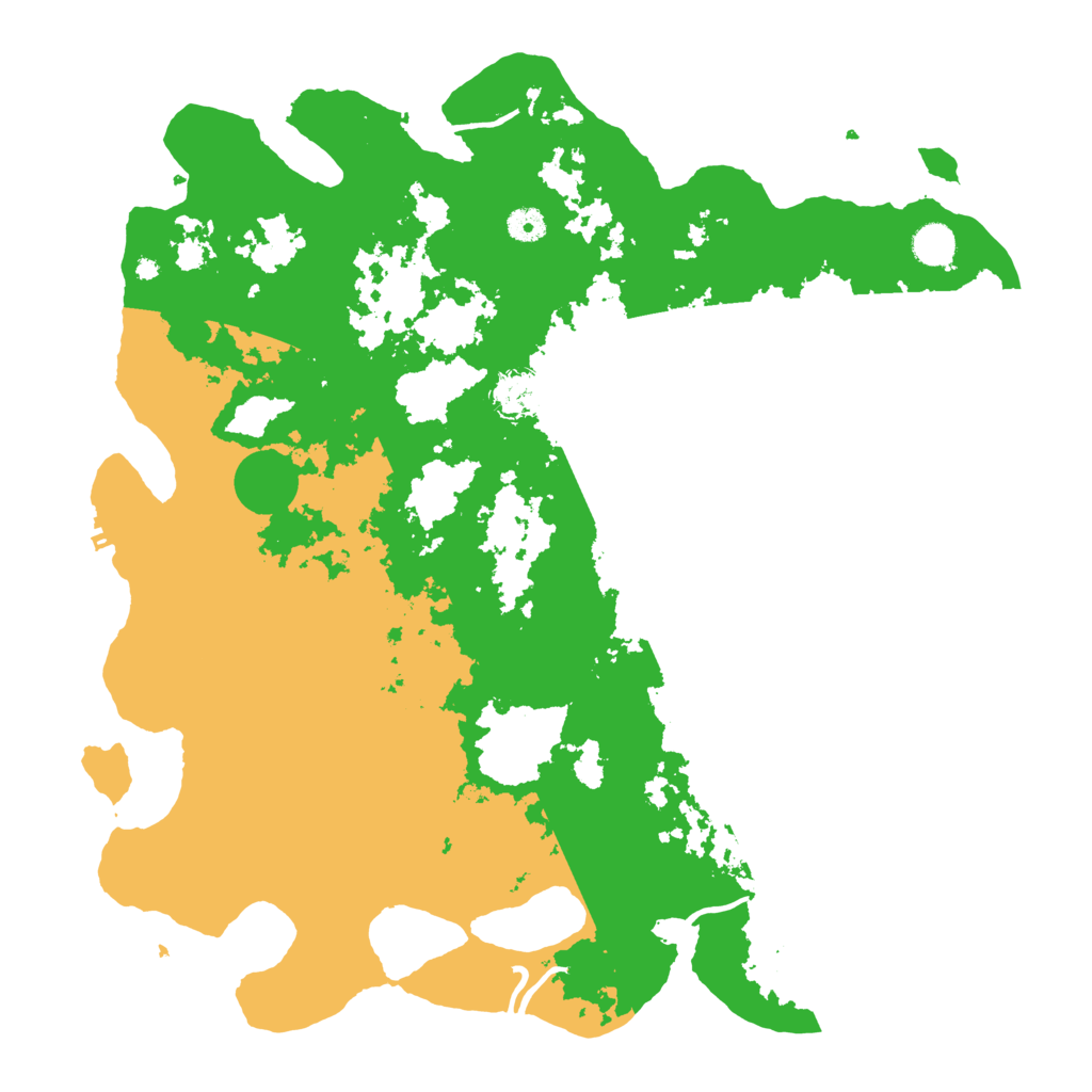 Biome Rust Map: Procedural Map, Size: 4500, Seed: 1978715219