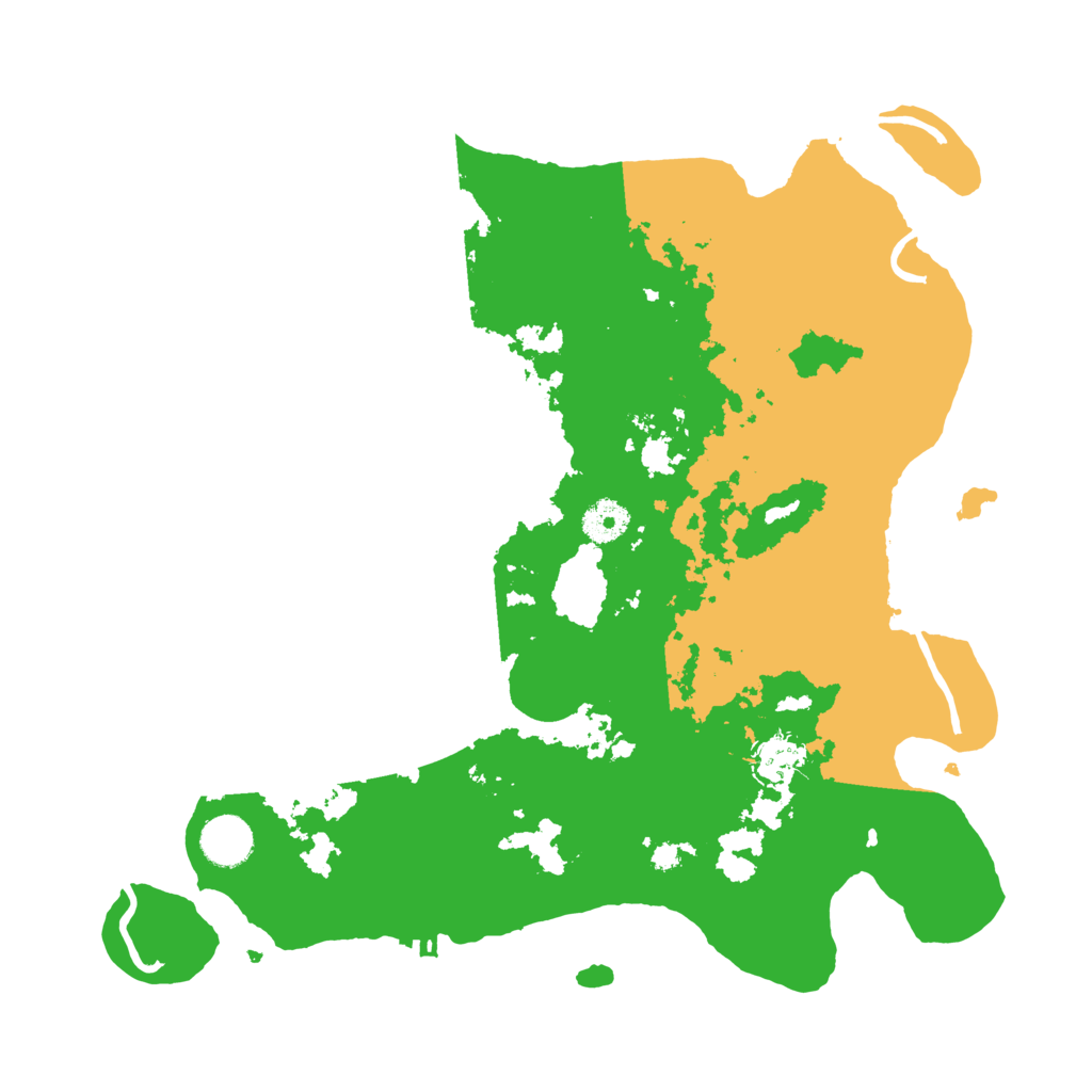 Biome Rust Map: Procedural Map, Size: 3700, Seed: 49251742