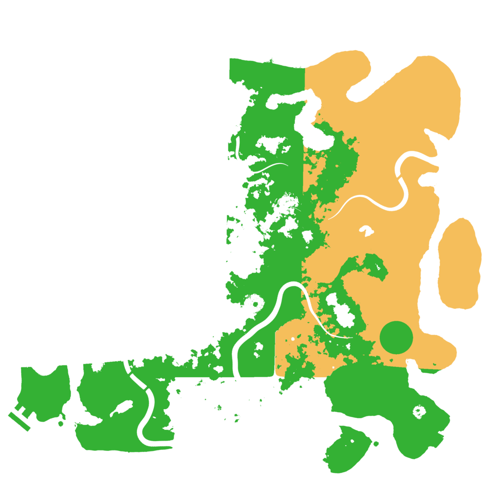 Biome Rust Map: Procedural Map, Size: 4000, Seed: 47746188