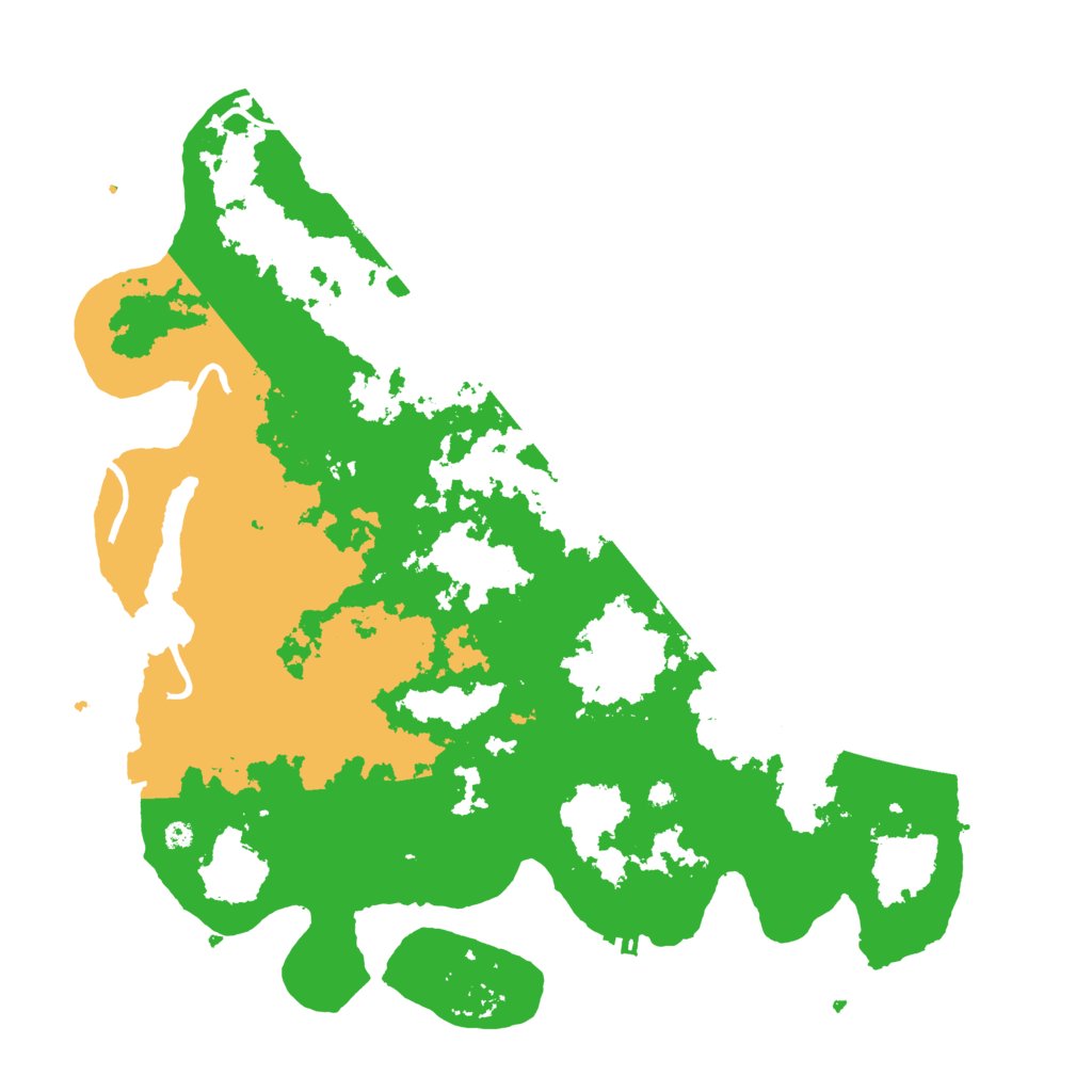 Biome Rust Map: Procedural Map, Size: 4000, Seed: 55285001