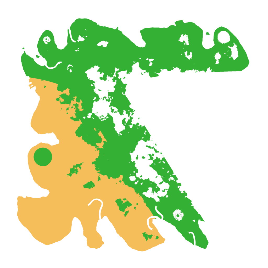 Biome Rust Map: Procedural Map, Size: 3850, Seed: 67690464