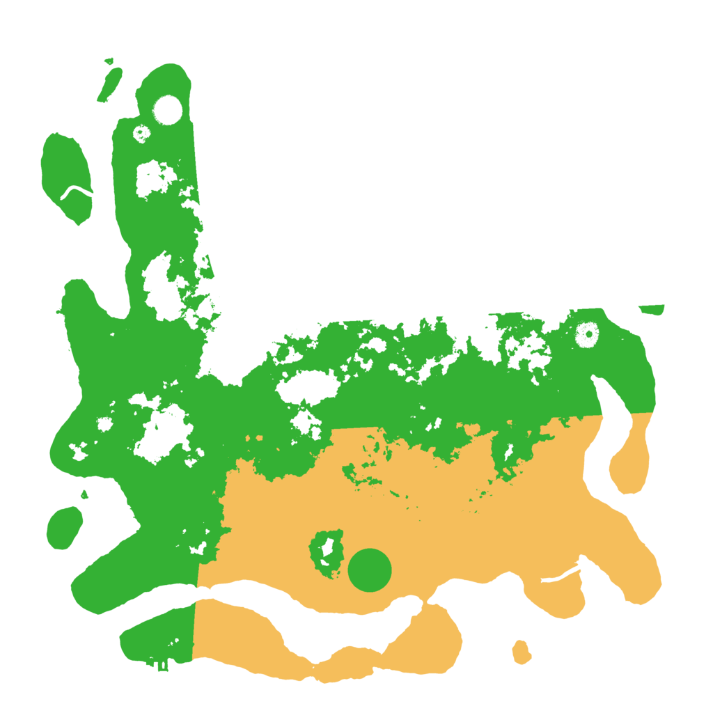Biome Rust Map: Procedural Map, Size: 4300, Seed: 8343072