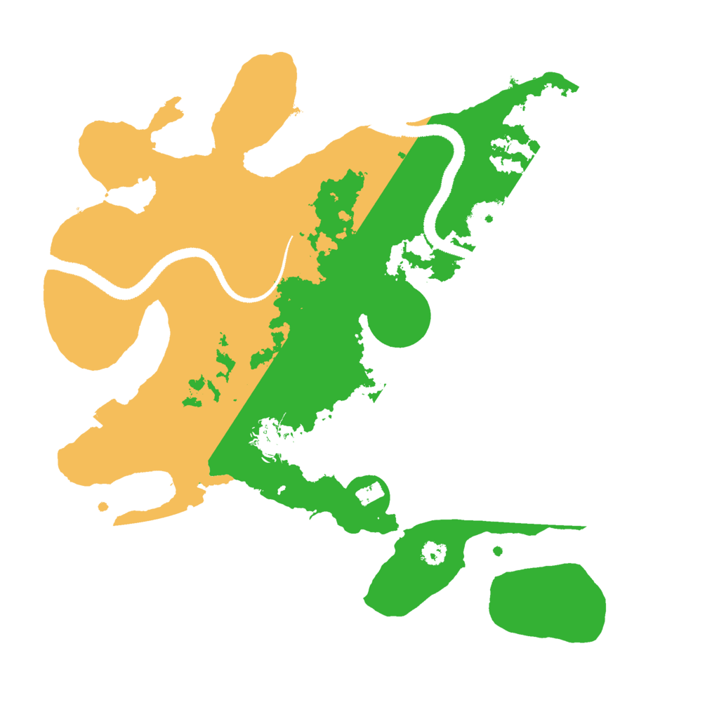 Biome Rust Map: Procedural Map, Size: 3000, Seed: 1964432455