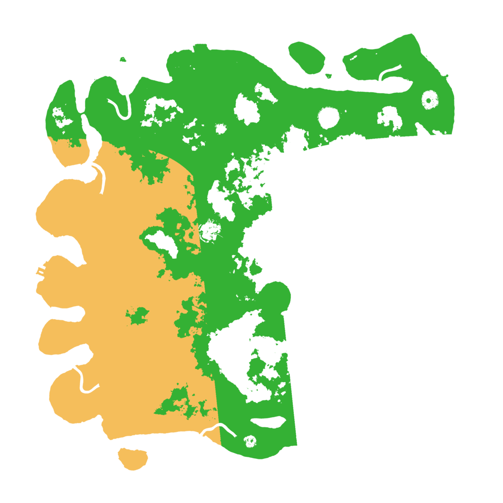 Biome Rust Map: Procedural Map, Size: 4250, Seed: 5642