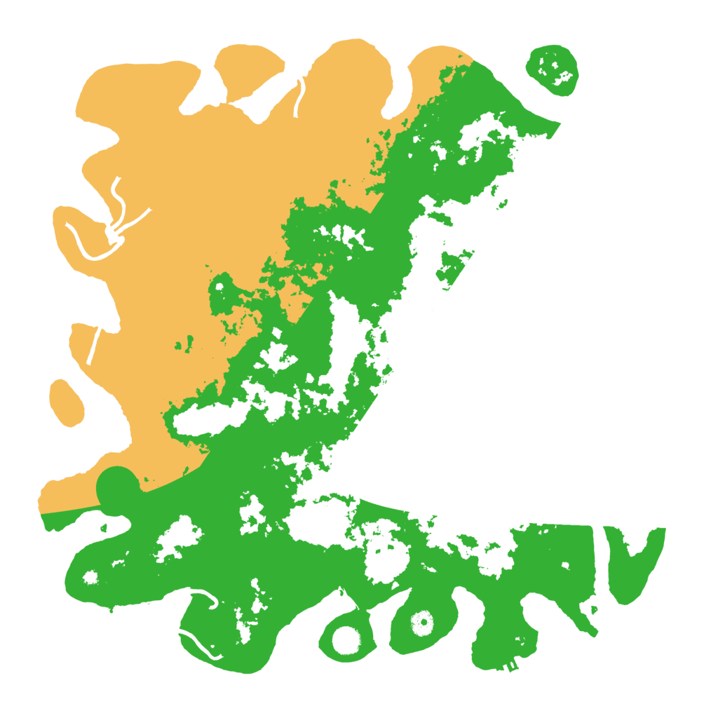 Biome Rust Map: Procedural Map, Size: 4500, Seed: 6092