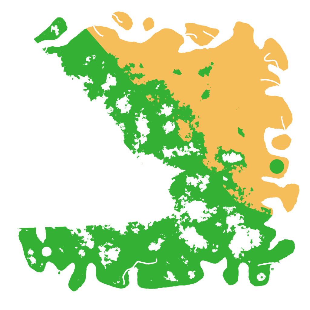 Biome Rust Map: Procedural Map, Size: 5666, Seed: 19880666
